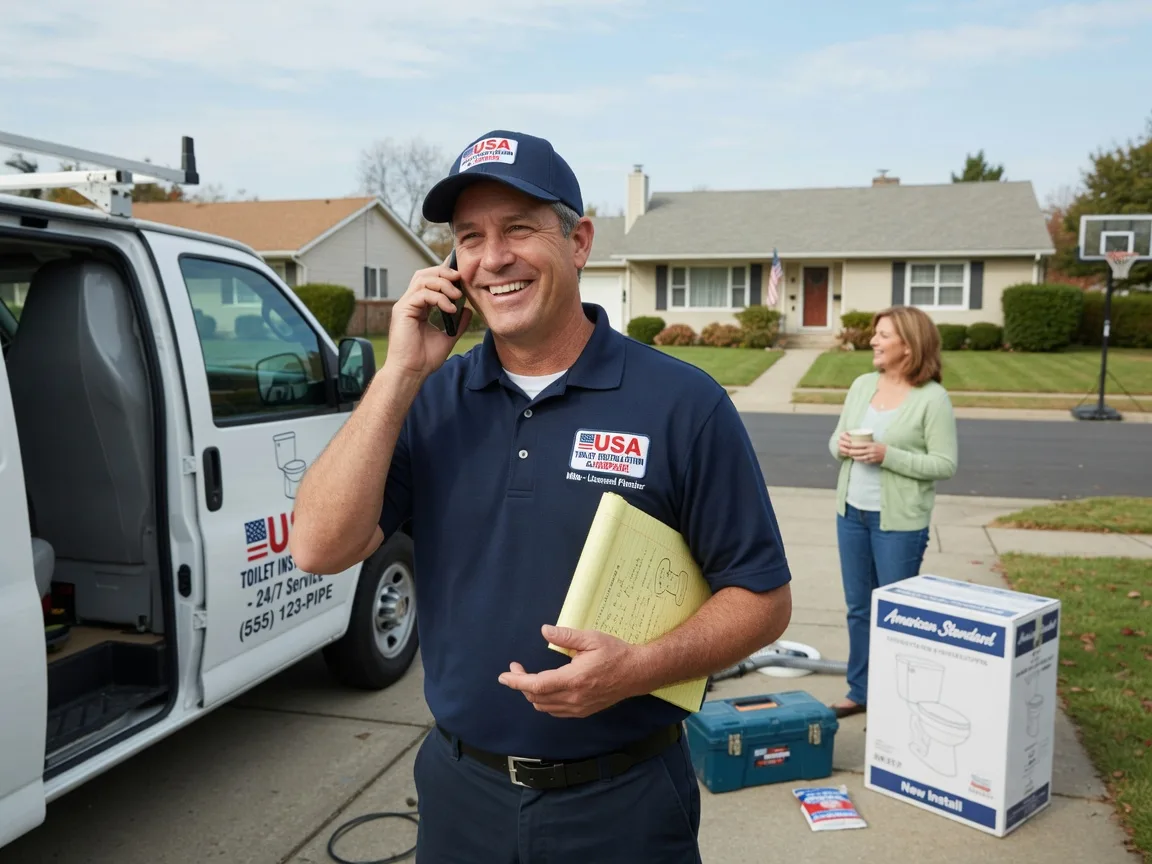 Toilet Installation Hamlin, IA FAQs